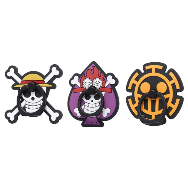 ワンピース スマホリング Iphone スマートフォン 海賊旗マーク 落下防止 スタンド 360度回転 ソフト 立体的 アニメ 漫画 Is Osbkrの通販はau Pay マーケット すまほグッズのtmc 商品ロットナンバー