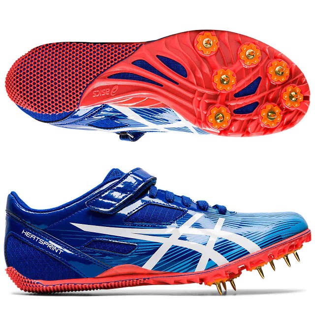 New限定品 アシックス 陸上競技 陸上スパイク Heatsprint Fr 8 ドルフィンブルー ホワイト Asics Ttp528 401 海外最新 Spatium Com Br