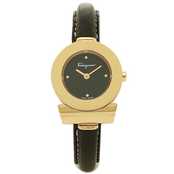 お見舞い フェラガモ 腕時計 レディース Salvatore Ferragamo FII070015 ブラック ゴールド, 良品百科 94b5e3e3