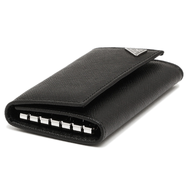 プラダ メンズ キーケース Prada F0002 2pg222 中古 ブラック Qhh