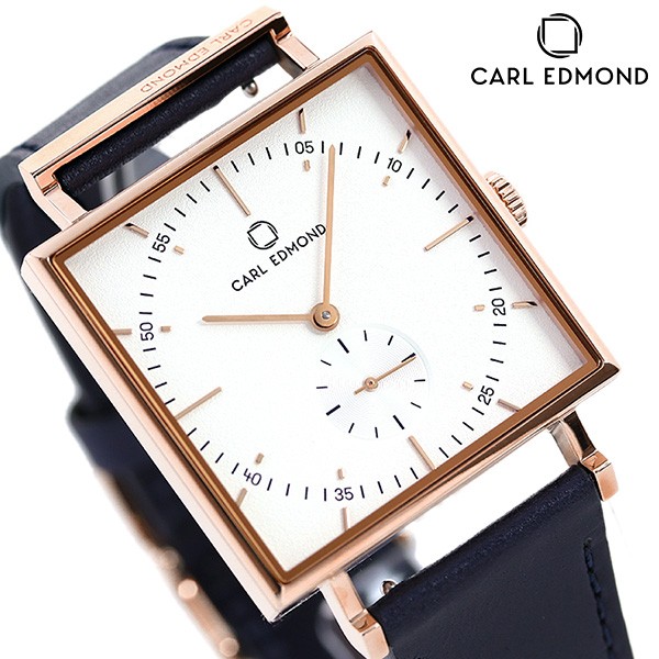 【信頼】 カールエドモンド CARL EDMOND メンズ 腕時計 北欧 シンプル ミニマリズム CEG3411-BLR21 グラニット 34mm ホワイト×ブルー 革ベルト 【信頼】 カールエドモンド CARL EDMOND メンズ 腕時計 北欧 シンプル ミニマリズム CEG3411-BLR21 グラニット 34mm ホワイト×ブルー 革ベルト
