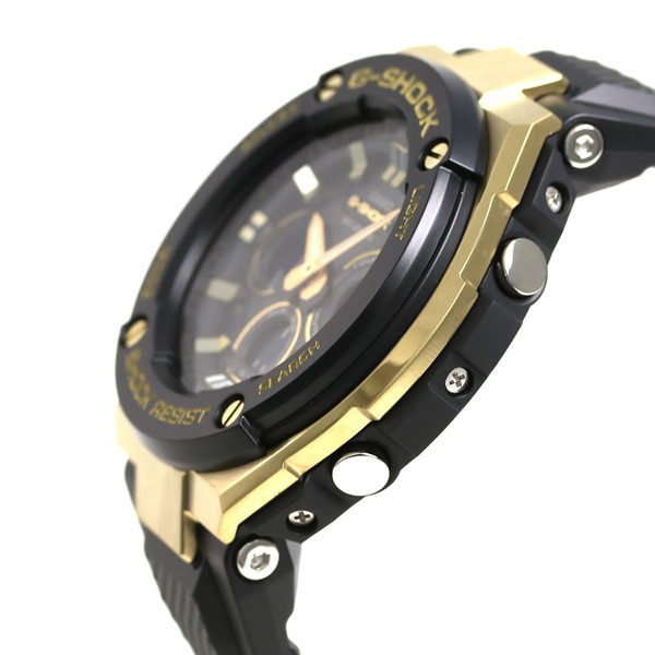 により G-SHOCK GST-S300G-1A9DR Gショック ブラッの通販はau PAY マーケット - 腕時計のななぷれ｜商品ロットナンバー：302130630 Gスチール ミドルサイズ ソーラー メンズ 腕時計 ますが