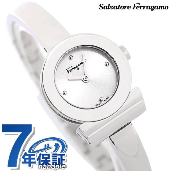 フェラガモ 時計 ガンチーニ ブレスレット 22.5mm レディース 腕時計 FQ5010013 Ferragamo シルバー