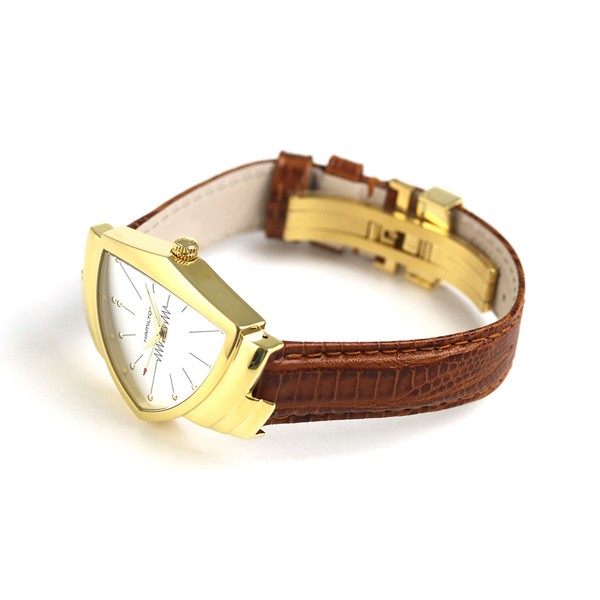 のななぷれ ハミルトン H24301511 HAMILTON 腕時計 ゴールドの通販はau PAY マーケット - 腕時計のななぷれ｜商品ロットナンバー：265607571 ベンチュラ 60周年記念 復刻モデル メンズ ベルトカラ