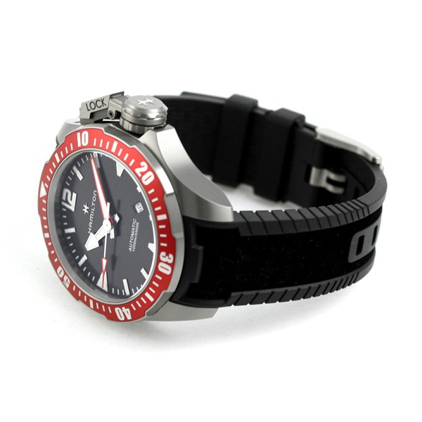 即納セール ハミルトン メンズ H77805335 HAMILTON 腕時計 ブラックの通販はau PAY マーケット - 腕時計のななぷれ｜商品ロットナンバー：247378 ダイバーズ カーキ ネイビー フロッグマン チタン チタニウム 46mm 定番2022