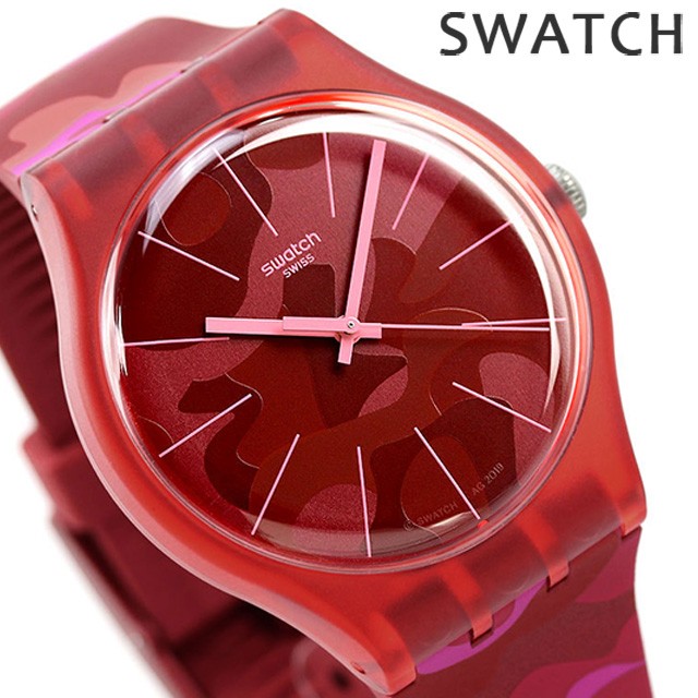 新色登場 スウォッチ Swatch ニュージェント カモフラッシュ 41mm 迷彩 メンズ レディース 腕時計 Suor116 カモフラージュ 好評継続中 Thredzonline Com