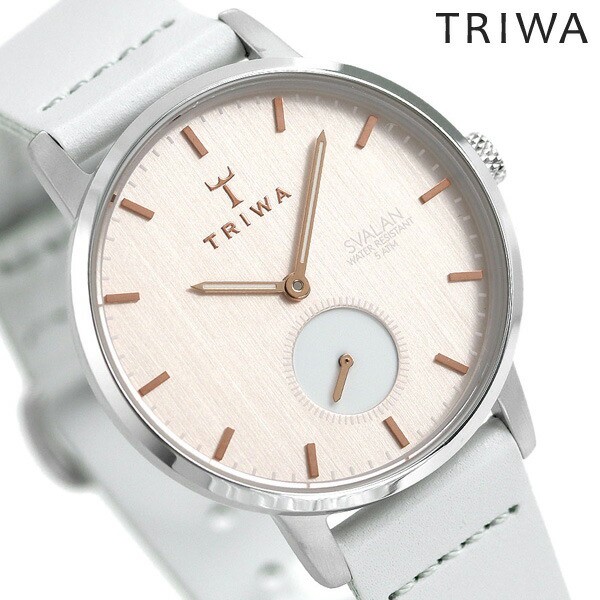 【在庫一掃】 【あす着】TRIWA トリワ 時計 スウェーデン 北欧 スモールセコンド 34mm レディース 腕時計 スバーラン SVST102-SS111512, さとうガラス工房 ArtGift店 d777ab9a