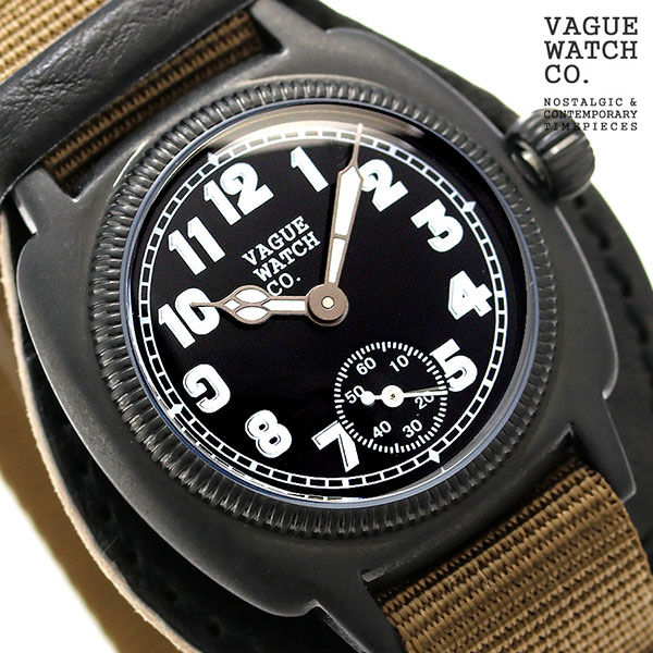 1 000円割引クーポン 優先配送 28日10時まで ヴァーグウォッチ クッサン アーリー 32mm 腕時計 Watch Co Co L 007 09bk メンズ Vague