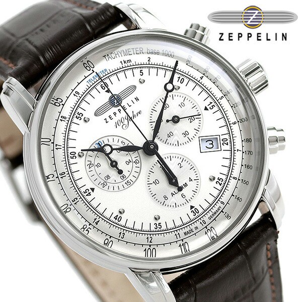 ZEPPELIN クロノグラフ腕時計 7680-1N carlo.mx