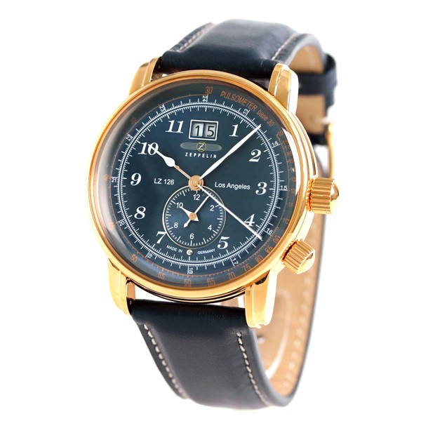 格安正規店 ツェッペリン LZ126 ロサンゼルス GMT メンズ 腕時計 8646-3 Zeppelin ネイビーの通販はau PAY マーケット - 腕時計のななぷれ｜商品ロットナンバー：250804818 特価即納