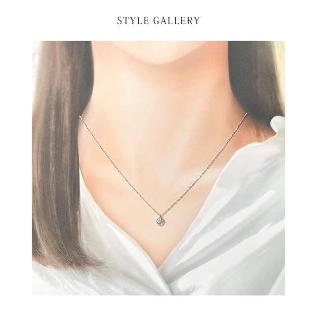 宅送 正規紙袋 箱付 4 C ヨンドシー ネックレス 4 レディース 月モチーフ 4度 4c 4ドシー カナル Canal ペンダント プレゼント シルバ 正規販売店 Www Iacymperu Org