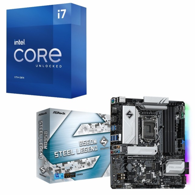 純正直販 パーツセット Core Legend Intel Steel 通販 Box Legend セット I7 k Asrock B560m 日本安い