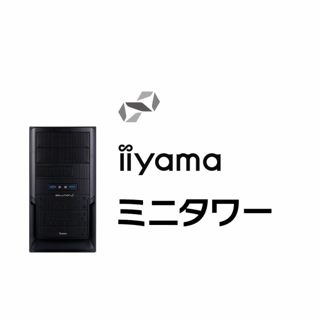 iiyama PC デスクトップPC SOLUTION-M06M-124-UHX-M [Core i5-12400/16GBメモリ/500GB M.2 SSD/Windows 11 Home][BTO]