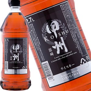 【5月13日出荷開始】ウイスキー甲州韮崎オリジナル 2.7L×6本1ケース1配送でお届け［送料無料］