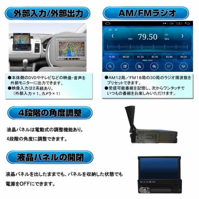 ミラーリン 車載インダッシュ7インチdvdプレーヤー Iphone Wifi バックカメラセットの通販はau Pay マーケット マルコ商店 商品ロットナンバー 1din Android ラジオ Sd Bluetooth スマホ デジタルフ