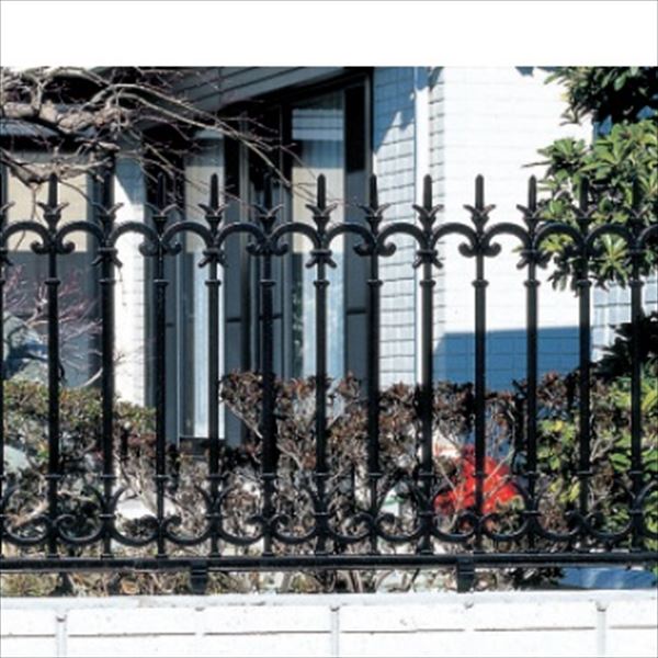 50 Off フェンス 外構 おしゃれ 三協アルミ 鋳物フェンス ファンセル5型 本体 1008 フリー支柱タイプ アルミ 海外輸入 Olsonesq Com