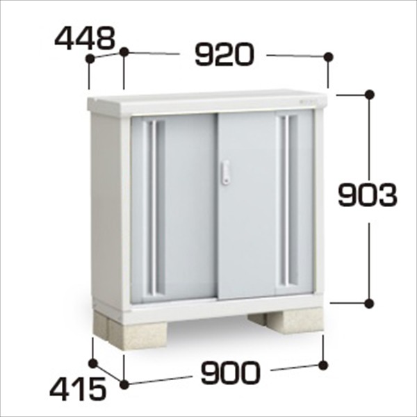 イナバ 物置 シンプリー MJX-114A AR 1100×415×903 アンティークローズ MJX-114A-AR - 1