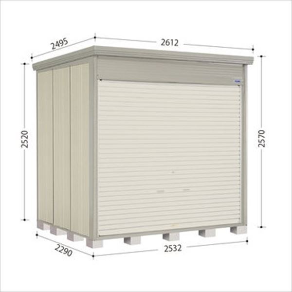 マカベマチ 物置 屋外 おしゃれ タクボ物置 Jne トールマン シャッター扉タイプ Jne S2522 多雪型