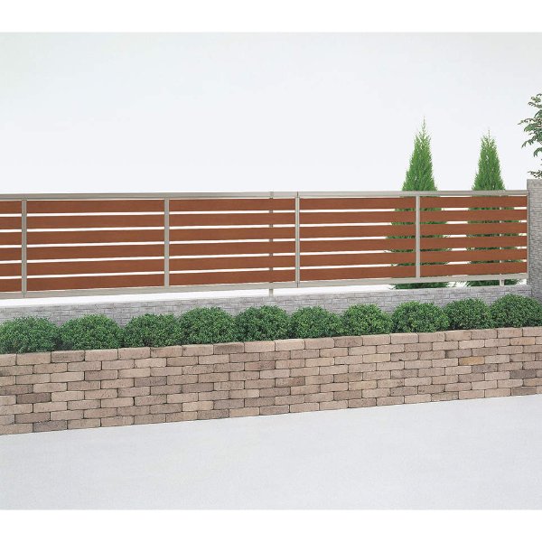 最適な材料 フェンス 外構 おしゃれ 四国化成 クレディフェンスhg 11b型 本体 片面仕上 00サイズ Chgf1 代引不可 David Olkarny Com