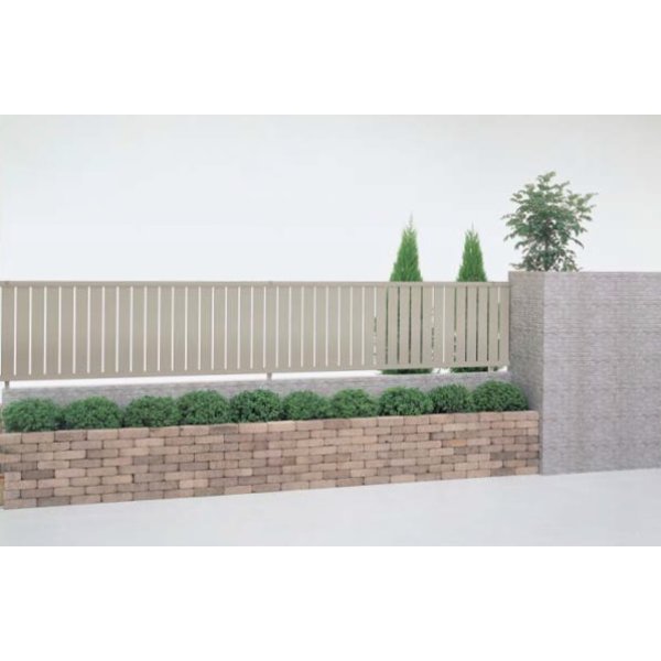 保障できる フェンス 外構 Diy 目隠し 四国化成 クレディフェンスhg 12b型 本体 片面仕上 00サイズ Ch クリアランス Carlavista Com