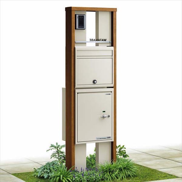 プライスダウンのルシアスポストユニット インターホン位置 L 表札灯タイプ Ykkap 玄関 門柱まわり Sc01型 エクステリア 表札灯タイプ Umb Sc01 表札は 正規直輸入品の