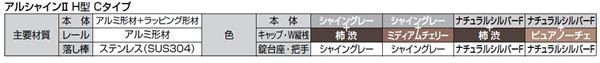 安い通販 リクシル ノンレールタイプ 【リクシル カーゲートの通販はau PAY マーケット - キロWowma!店|商品ロットナンバー:196652503 アルシャイン2 H型 Cタイプ H14 150S 片開き 新作登場お得