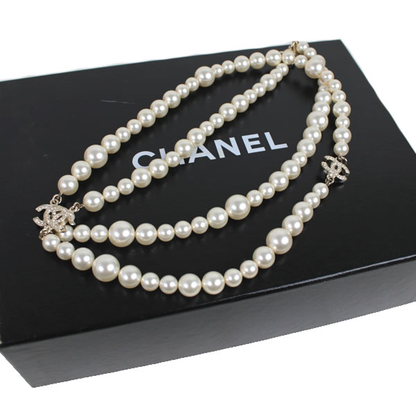 純正お得セール シャネル パール ネックレス ココマーク 美品 Chanel ココマーク ロング 新品同様 P184 有名ブランド 定価 Pnlp Sn
