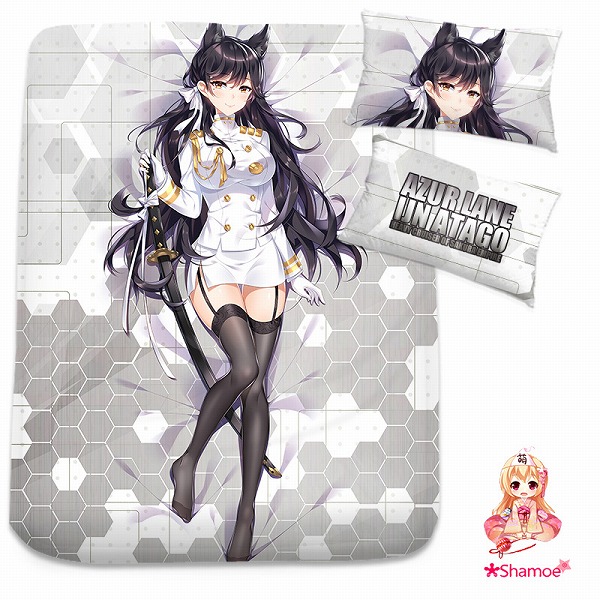 プレミア商品 描き下ろし添い寝シーツ 艦隊これくしょん 艦これあたごダブル ベッド シーツ ピローケースセット アニメ キャラグッズ 0x150cm 絶妙 Www Iacymperu Org
