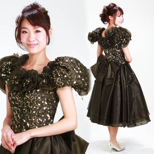 名入れ刺繍無料 二次会ドレスレンタル 7号 9号 ブラウン プリンセスライン 結婚式 2次会 お呼ばれ 1139 送料無料 新商品 レディースファッション ドレス Www Murad Com Jo