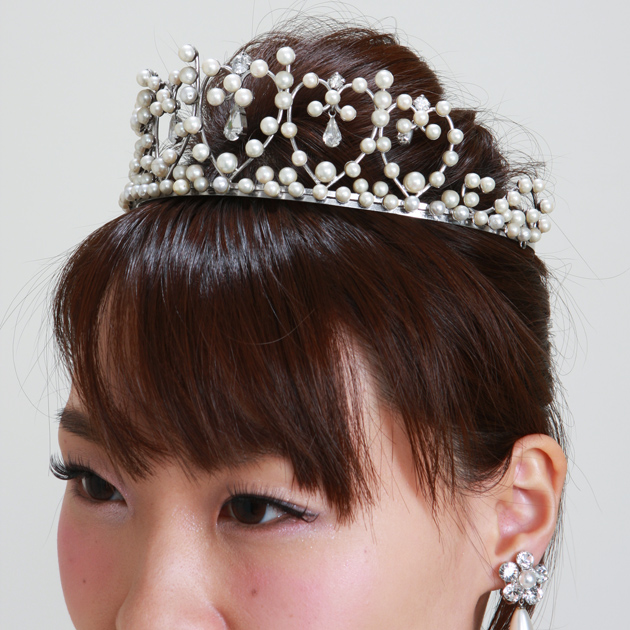 通販限定 ティアラ ウェディング レンタル シルバー パール Ti 227 高知インター店 Megachambi Com