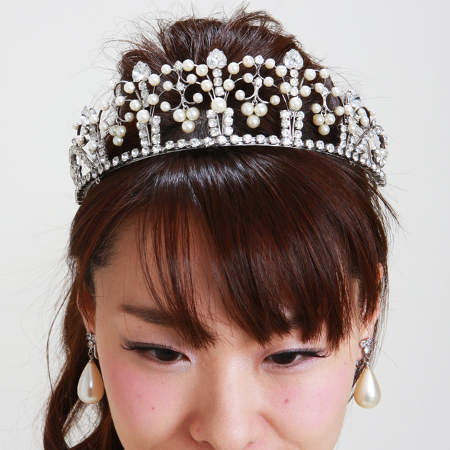 待望の再入荷 ティアラ ウェディング レンタル シルバー パール Ti 263 特別送料無料 Www Iacymperu Org