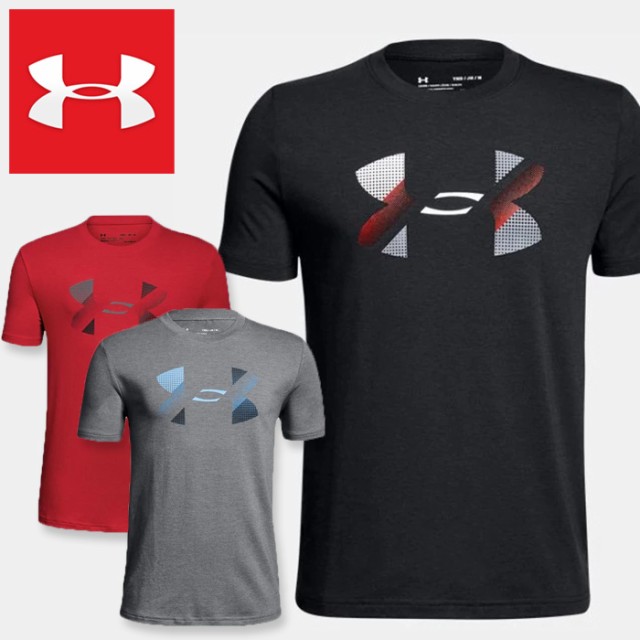 under armour big logo tee