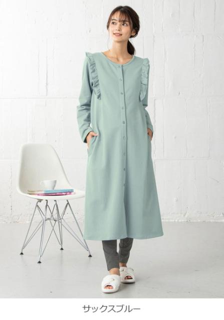 マタニティ 服 パジャマ 授乳しやすい あったか ミニ裏毛 裏起毛 ラッフルワンピース 産後も使えるレギンスセット 長袖 授乳服 妊婦服の通販はau Pay マーケット マタニティ授乳服とベビー服のangeliebe Au Pay マーケット店 商品ロットナンバー