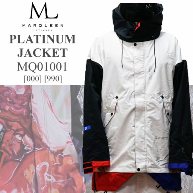 [現品限り特別価格] 20-21 MARQLEEN PLATINUM JACKET MQ01001 マークリーン スノーボードウェア