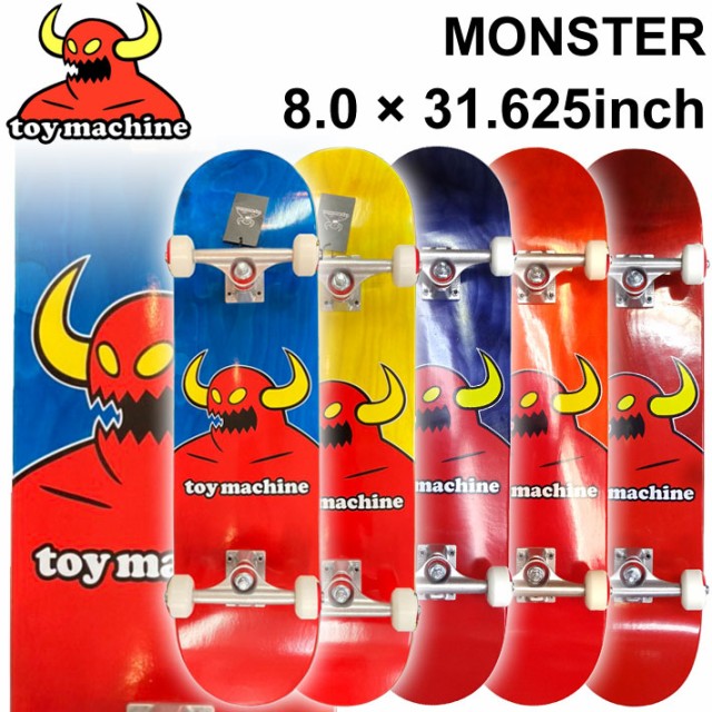 即納 最大半額 Toy Machine トイマシーン スケートボード コンプリート Monster 8 0 31 625 Tm 111 完成品 スケボー Skate Board Complete 海外輸入 Tascofcalifornia Org