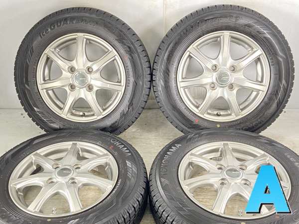 【中古】ヨコハマ アイスガードiG60 145/80R13 ミルアス 13インチ 100-4穴 4本 中古タイヤ・スタッドレスタイヤ