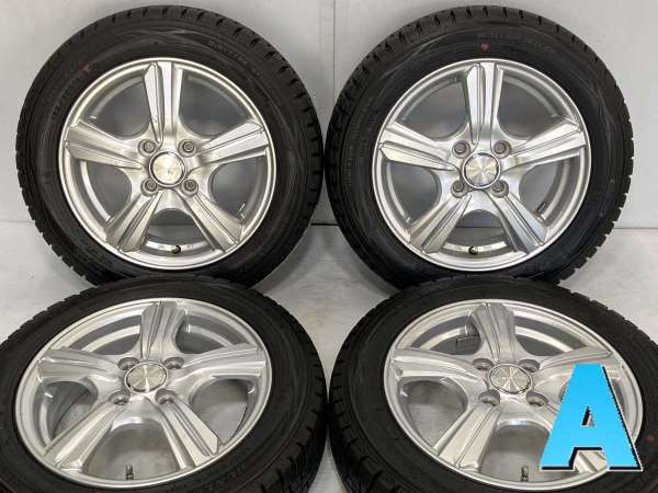 【中古】ダンロップ ウィンターマックス WM01 155/65R14 VIOLENTO 14インチ 100-4穴 4本 中古タイヤ・スタッドレスタイヤ