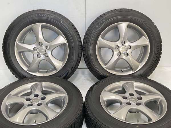 【中古】ブリヂストン ブリザック VRX 185/65R15 トップラン 15インチ 100-5穴 4本 中古タイヤ・スタッドレスタイヤ