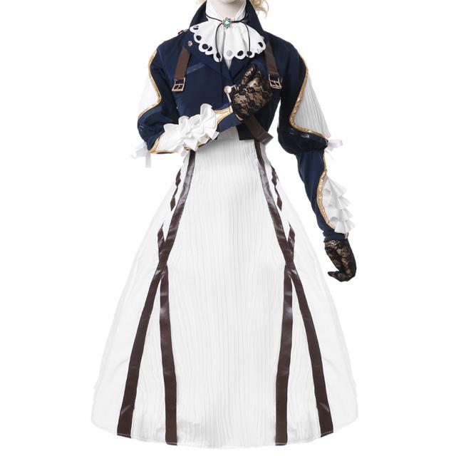 日本公式品 ヴァイオレット エヴァーガーデン Violet Evergarden ヴァイオレット エヴァーガーデン風 コスプレ衣装 コスチューム Cosplay 変装 ハ 上質風合い Iacymperu Org