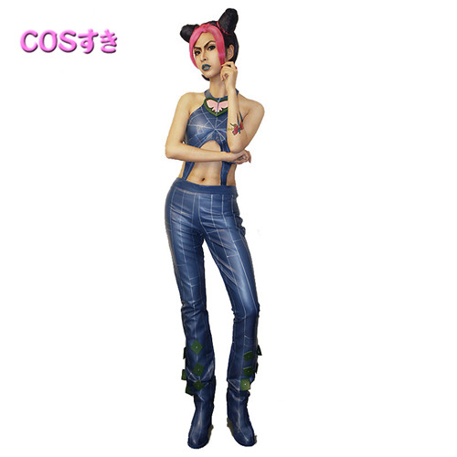 国内最安値 ジョジョの奇妙な冒険 ストーンオーシャン 空条 徐倫 くうじょう ジョリーン 風 コスプレ衣装 コスチューム 変装 全ての