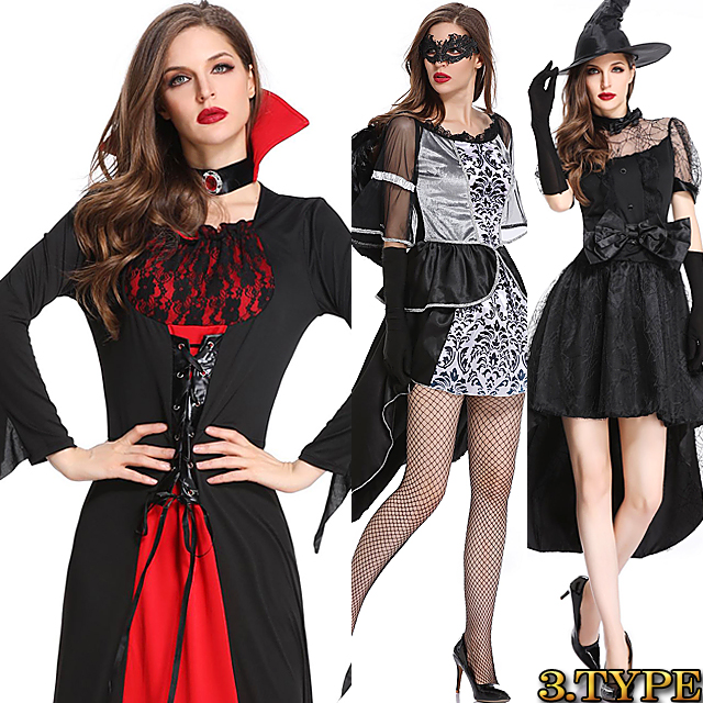 日本最大級 即納 悪魔 天使 魔女 コスプレ ハロウィン デビル エンジェル ウィッチ 衣装 3点セット 選べる 3種類 ペア お揃い コスチューム ブランドショッパー付き Www Theitgroup It