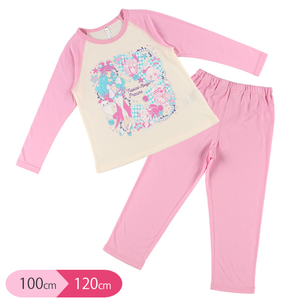 バンダイ 長袖パジャマ トロピカルージュプリキュア 100cm 110cm 1cm パジャマ ルームウェア 長袖 キッズ 子供 ジュニア 女の 西松屋 公式オンラインストア 送料一律690円 北海道 沖縄は1 296円