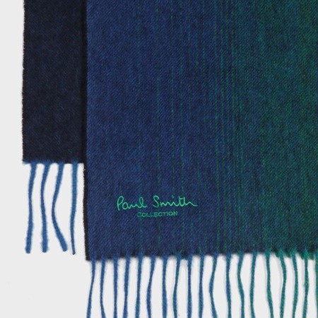 送料無料新品 ポールスミス マフラー カシミヤグラデーション ブルー Paul Smithの通販はau PAY マーケット - Clover Leaf クローバーリーフ|商品ロットナンバー:487320723 格安NEW