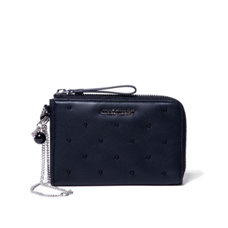 ジルスチュアート キーケース パスケース ポインティ ブラック Jillstuart