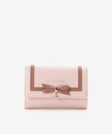 定価から3０ オフ サマンサタバサ 折財布 ミニ財布 リボンミニウォレット ベビーピンク Samantha Vega 国内正規品 限定 Cantonhillacademy Com
