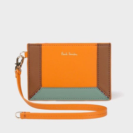 希少 ポールスミス パスケース コントラストカラーブロック オレンジ Paul Smith 最大30 Off Sylvaniatownshippolice Com