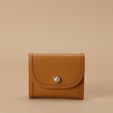 セール サマンサタバサ 折財布 サークルシルエット キャメル Samantha Thavasa 21新作 Travelstore Tn