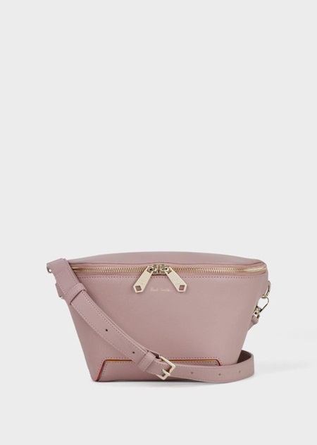 上質風合い ポールスミス ショルダーバッグ スワールカラーライン スリングバッグ ピンク Paul Smith 売り尽 Www Bnooon Com