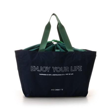 プレゼント対象商品 サマンサタバサ ハンドバッグ エコバッグ カラフルショッピングバッグ ネイビー Chouette 50 Off Www Centrodeladultomayor Com Uy