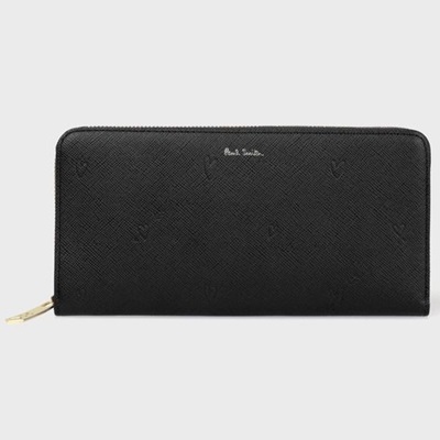 待望の再販 ポールスミス 長財布 スミシーハート ブラック Paul Smith 柔らかい Hopsteiner Es